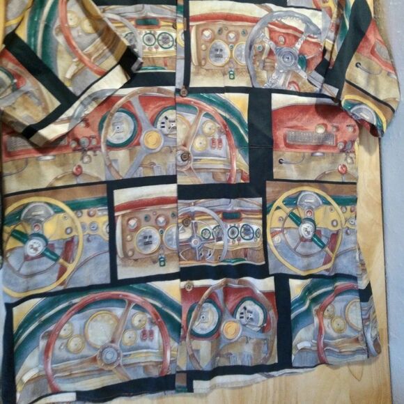 Vintage Reyn Spooner Corvette Hawaiian Shirt - Picture 3 of 8